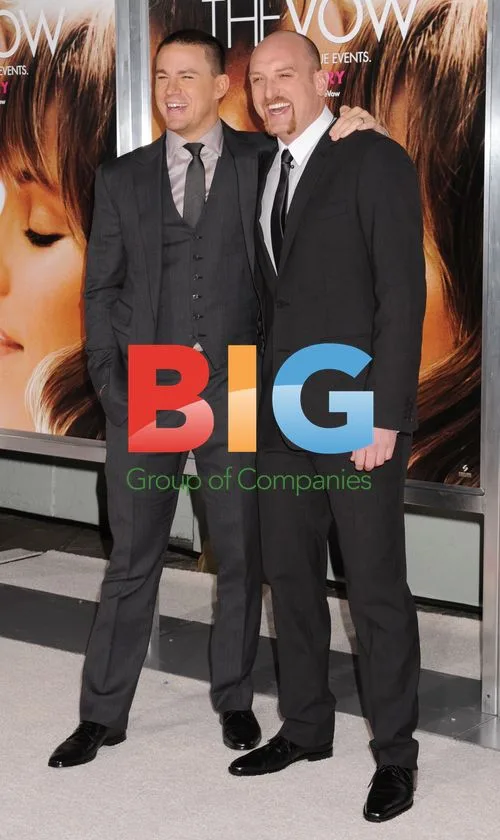 Channing Tatum and Michael Sucsy at 'The Vow' premiere