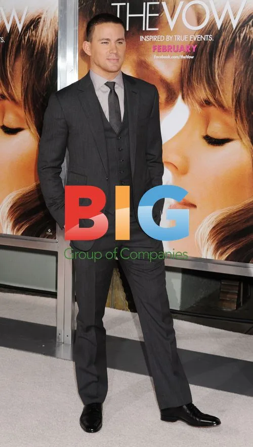 Channing Tatum at 'The Vow' premiere