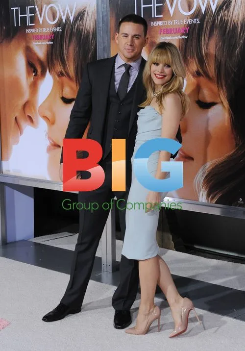 Rachel McAdams and Channing Tatum at 'The Vow' Premiere