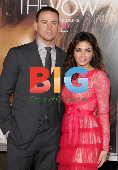 Channing Tatum & Jenna Dewan at 'The Vow' Premiere