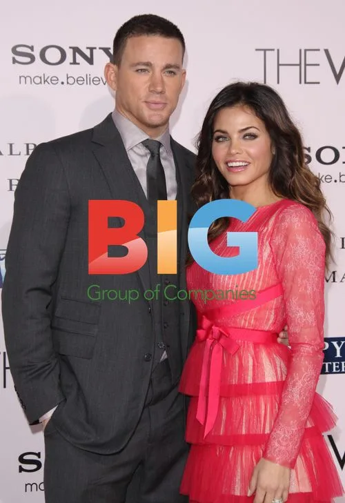 Channing Tatum and Jenna Dewan at 'The Vow' Premiere