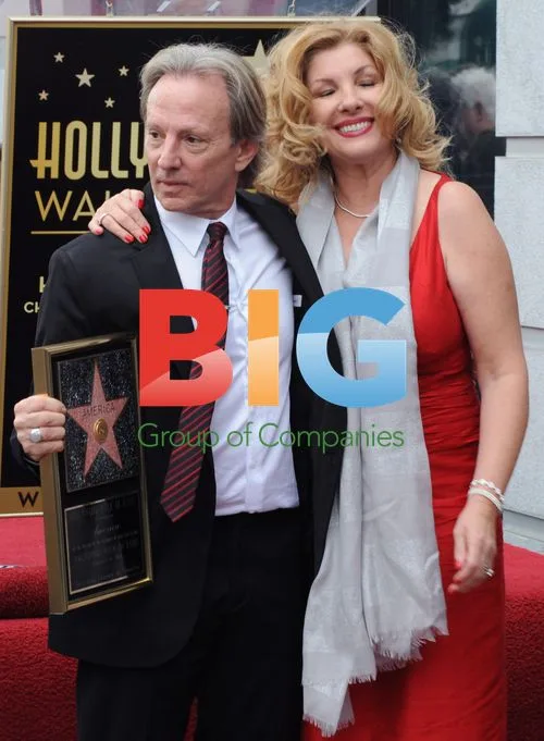 Dewey Bunnell and wife Penny at America's Hollywood Walk of Fame star unveiling