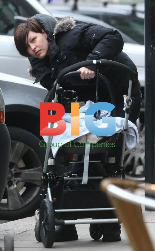 Emma Willis Out in Primrose Hill, London