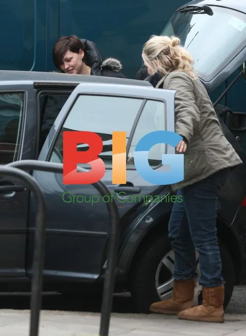 Emma Willis out in Primrose Hill, London