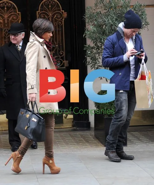 Frankie Sandford and Wayne Bridge Leaving Restaurant