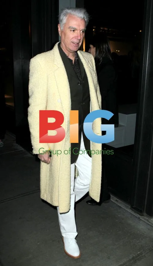 David Byrne at 2012 Runway To Win Launch