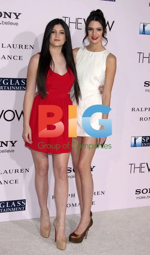 Kendall and Kylie Kardashian at 'The Vow' Premiere