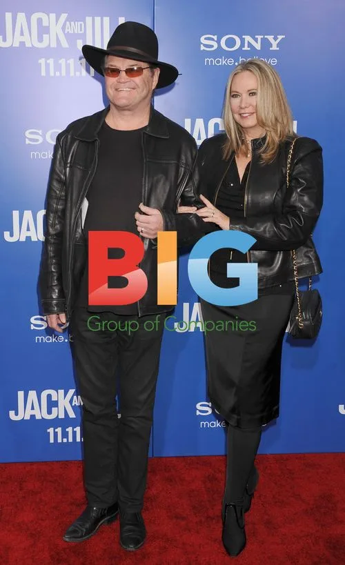 Micky Dolenz and Donna Quinter at Jack And Jill Premiere