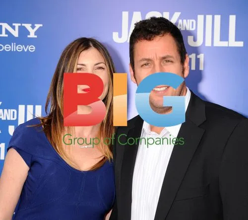 Jackie Sandler and Adam Sandler at Jack And Jill premiere