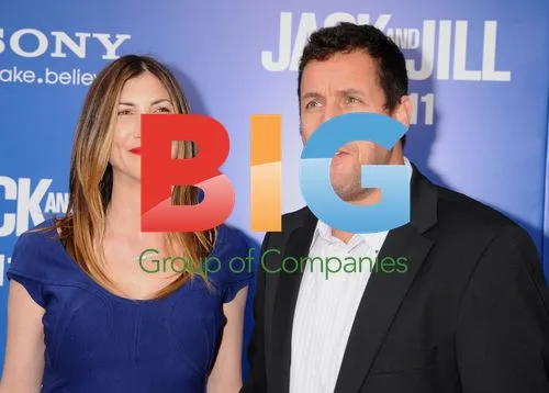 Jackie Sandler and Adam Sandler at Jack And Jill Premiere
