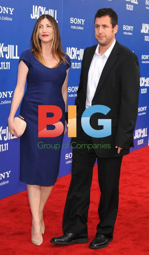 Jackie & Adam Sandler at 'Jack And Jill' Premiere