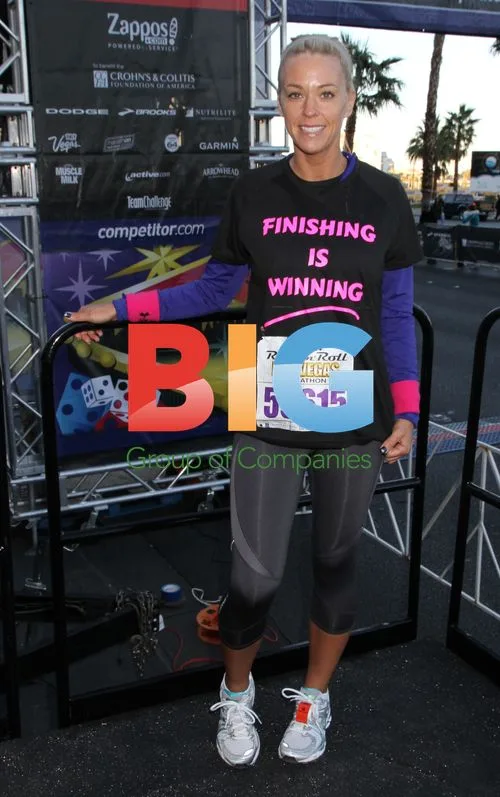 Kate Gosselin at Zappos Las Vegas Marathon