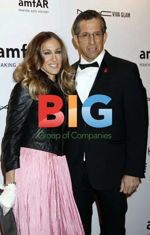 Sarah Jessica Parker and Kenneth Cole at amfAR Gala