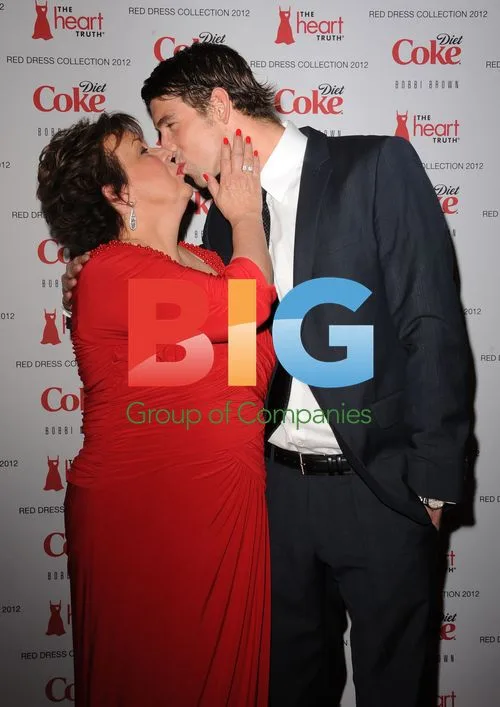 Debbie and Michael Phelps at Heart Truth Fashion Show
