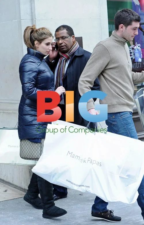 Pregnant Stacey Soloman Shopping in London