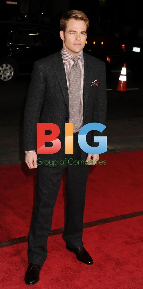 Chris Pine at 'This Means War' LA Premiere