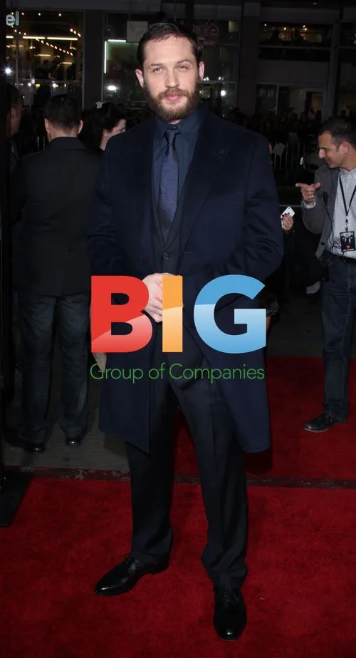 Tom Hardy at 'This Means War' Premiere