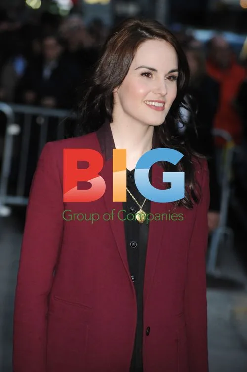 Michelle Dockery on Late Show