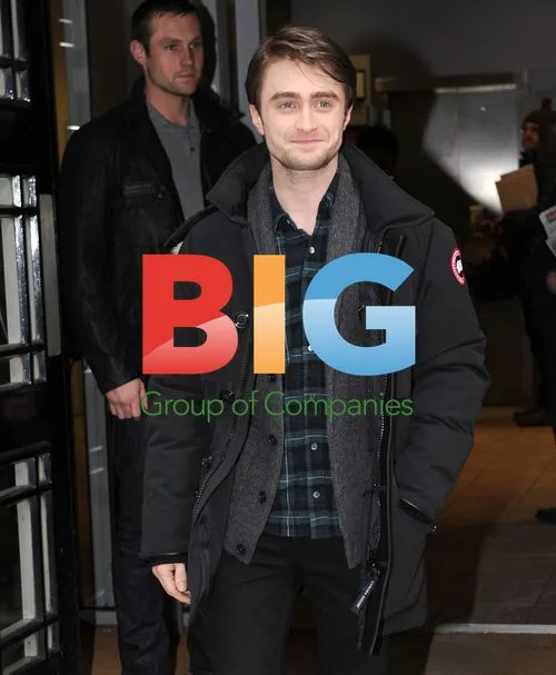 Daniel Radcliffe Leaving Radio Two Studios