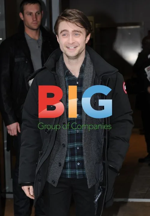 Daniel Radcliffe Leaving Radio Studios