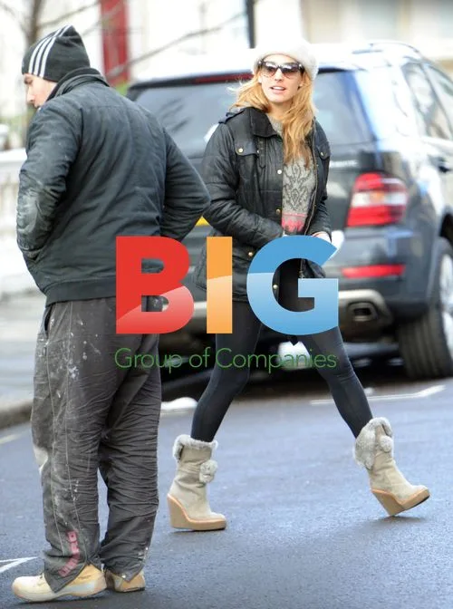 Kelly Brook Spotted Out in London