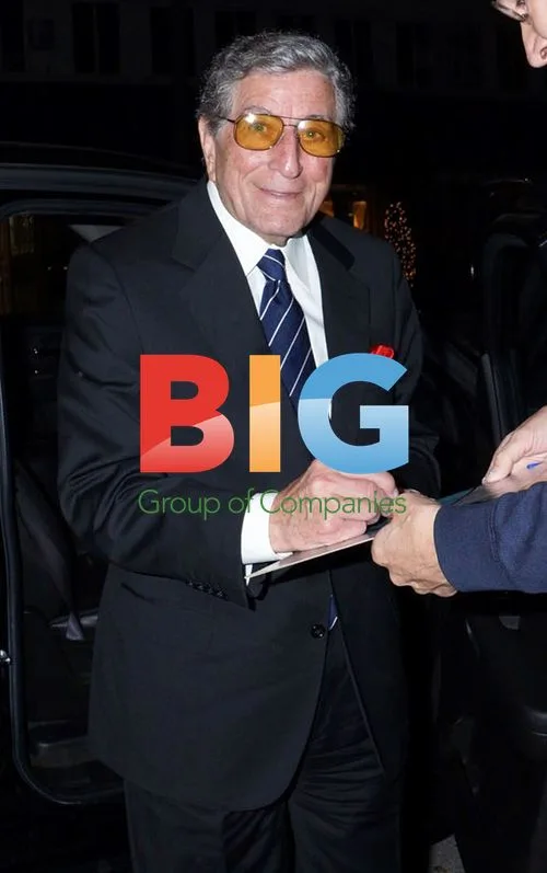Tony Bennett at LA Confidential Party