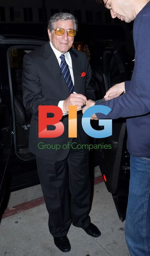 Tony Bennett at LA Confidential Party