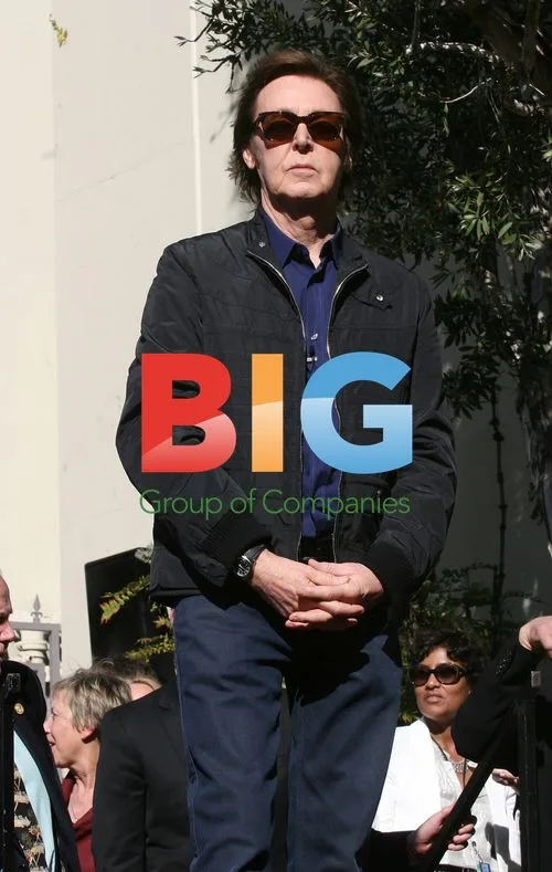 Paul McCartney Honored with Hollywood Star