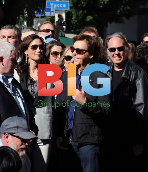 Paul McCartney Honored on Hollywood Walk of Fame