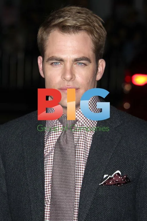 Chris Pine at 'This Means War' Premiere