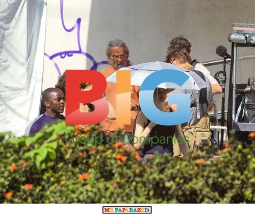 Rachel Weisz on set of The Bourne Legacy