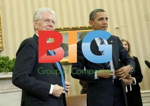 Obama Meets Italian PM Monti in Oval Office