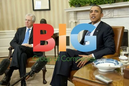 Obama Meets with Italian PM Monti