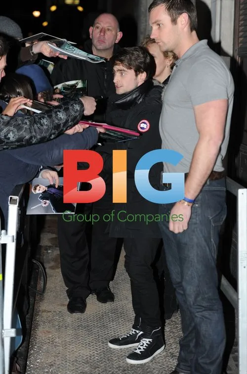 Daniel Radcliffe Leaving BBC Radio 1 Studios