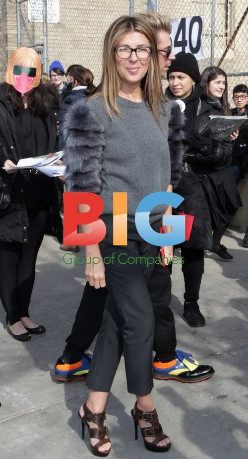 Nina Garcia at Jason Wu Fashion Show