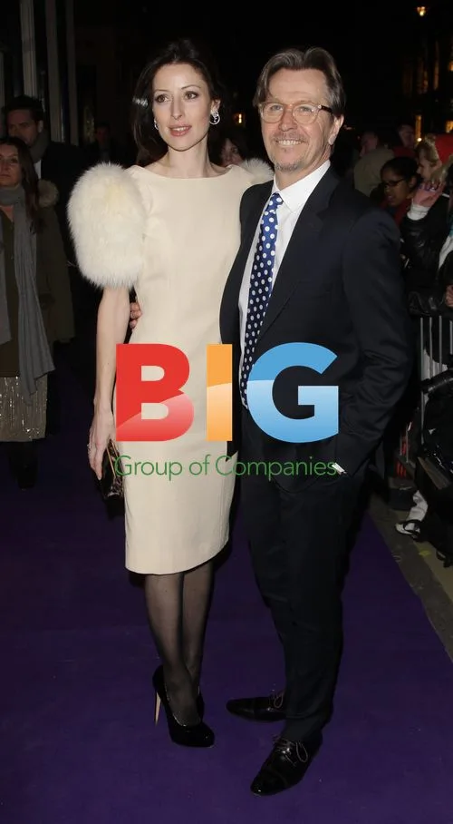 Gary Oldman and Alexandra Edenborough at BAFTA party