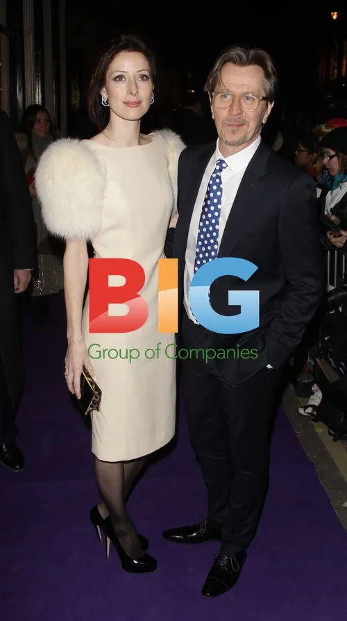 Gary Oldman and Alexandra Edenborough at BAFTA party