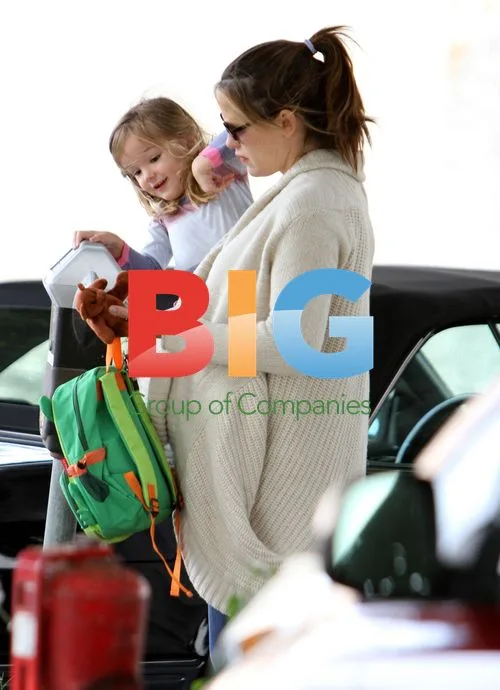 Jennifer Garner with daughters going to ballet and pedicure