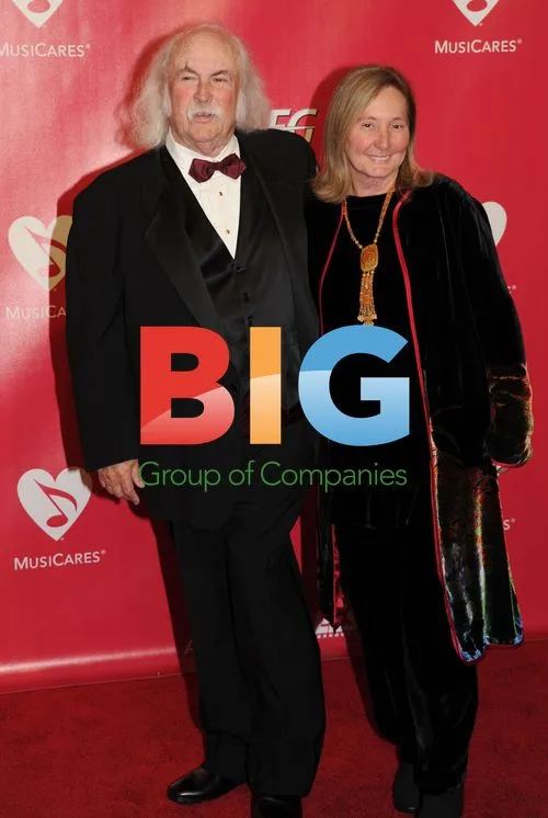 David Crosby at MusiCares Gala for Paul McCartney