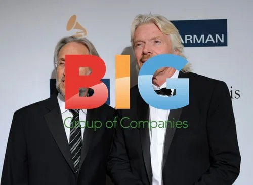 Branson & Portnow at Clive Davis Pre-Grammy Party