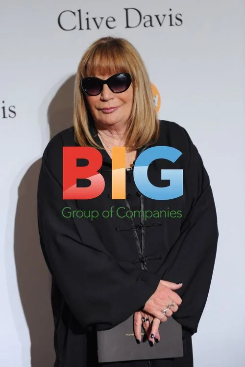 Penny Marshall at Clive Davis pre-Grammy party