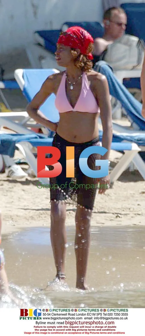 Whitney Houston in Barbados