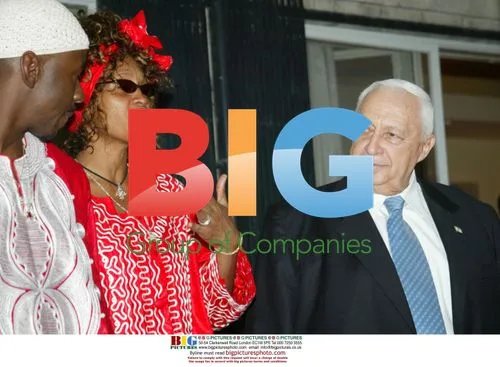 Whitney Houston and Bobby Brown meet Israeli PM