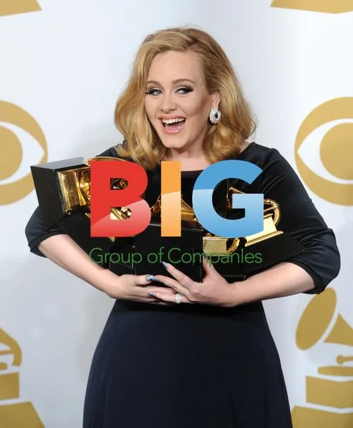 Adele Celebrates Grammy Wins