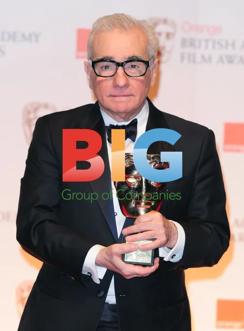 Martin Scorsese at 2012 BAFTA Winners Press Room