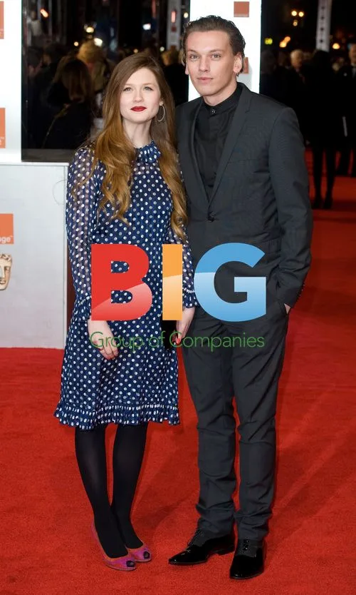 Bonnie Wright and Jamie Campbell Bower at 2012 BAFTA Awards