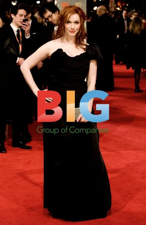 Christina Hendricks at 2012 BAFTA Awards