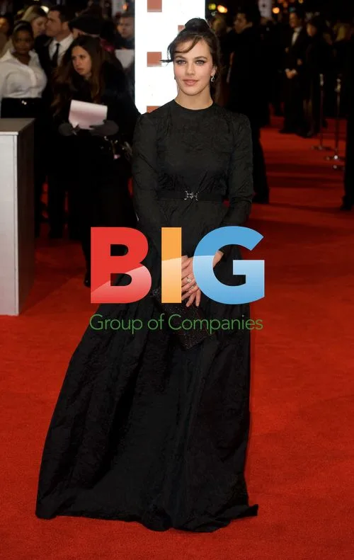 Jessica Brown Findlay at 2012 BAFTA Awards