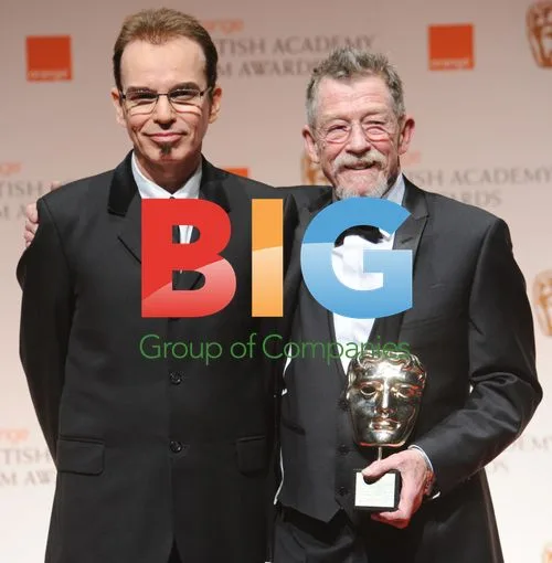 Billy Bob Thornton and John Hurt at 2012 BAFTA Awards