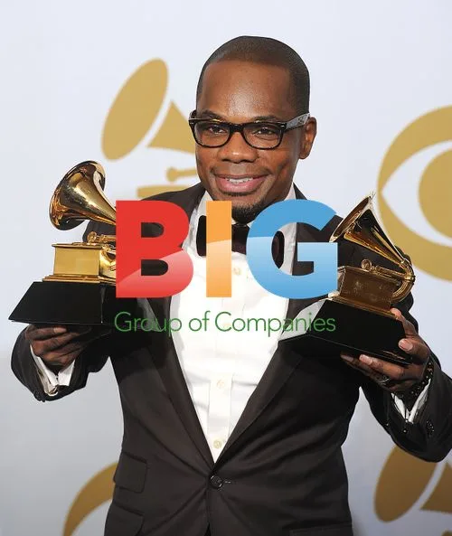 Kirk Franklin Holding Grammys